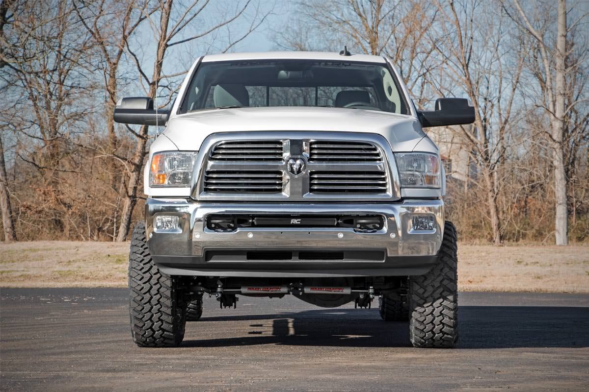 LED Light Kit | Bumper Mount | 20" Black Single Row | Ram 2500 (03-18)/3500 (03-18) — view 6