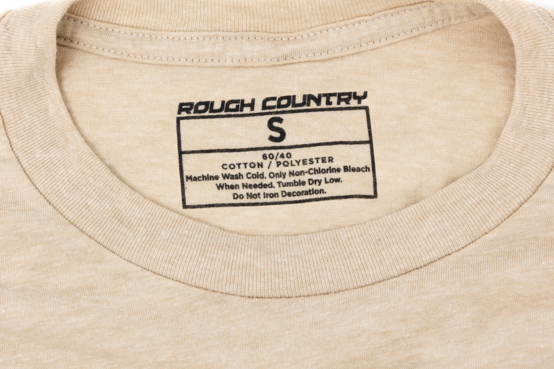 Rough Country T-Shirt | Throwback | Cream | 3XL — view 3
