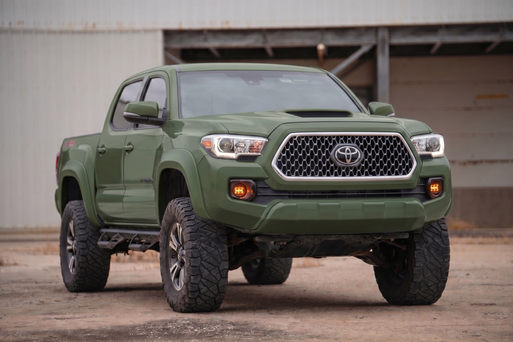 Sport Fender Flares | 6V7 Army Green | Toyota Tacoma 2WD/4WD (2016-2023) view 4