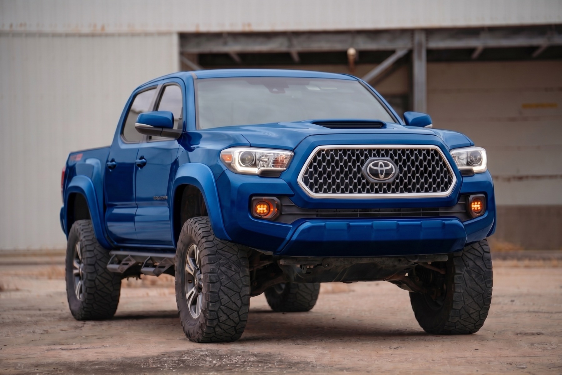 Sport Fender Flares | 8W7 Blue Crush | Toyota Tacoma 2WD/4WD (2016-2023) — view 4
