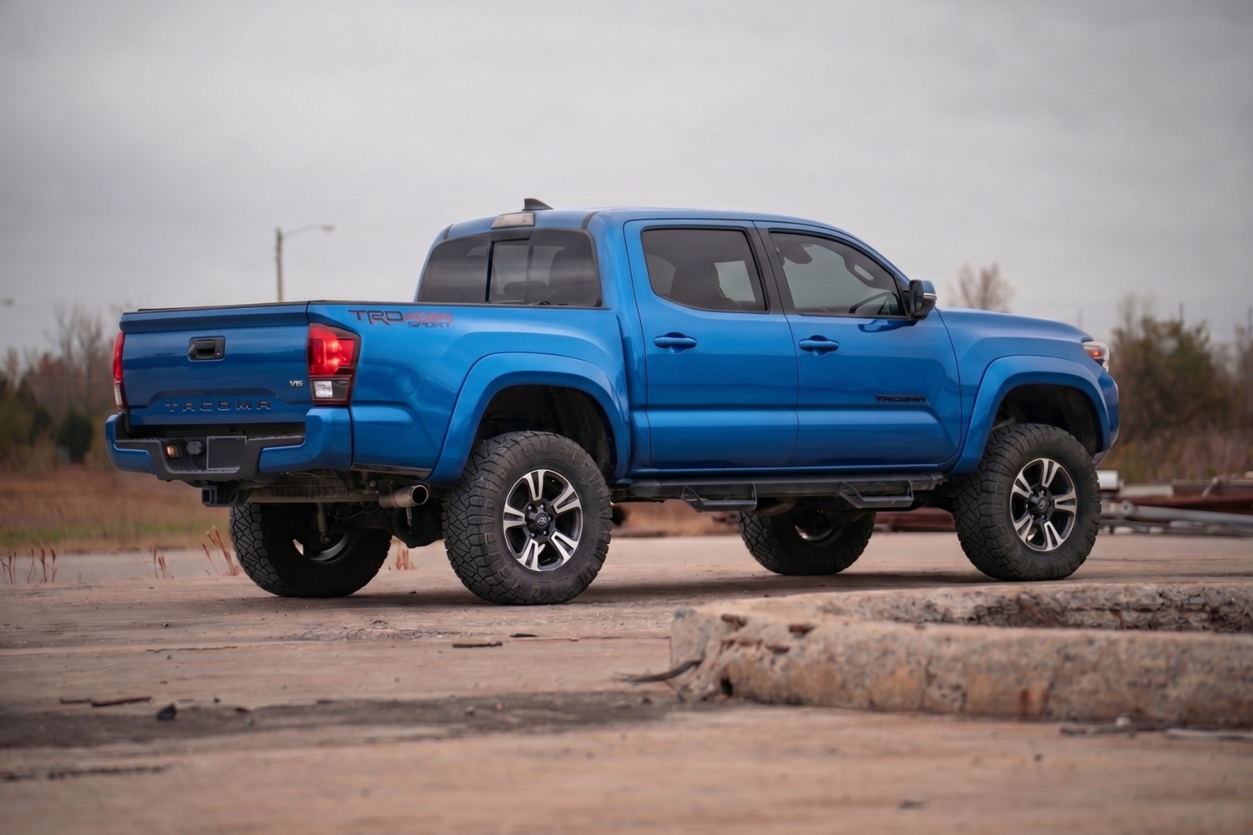 Sport Fender Flares | 8W7 Blue Crush | Toyota Tacoma 2WD/4WD (2016-2023) — view 6