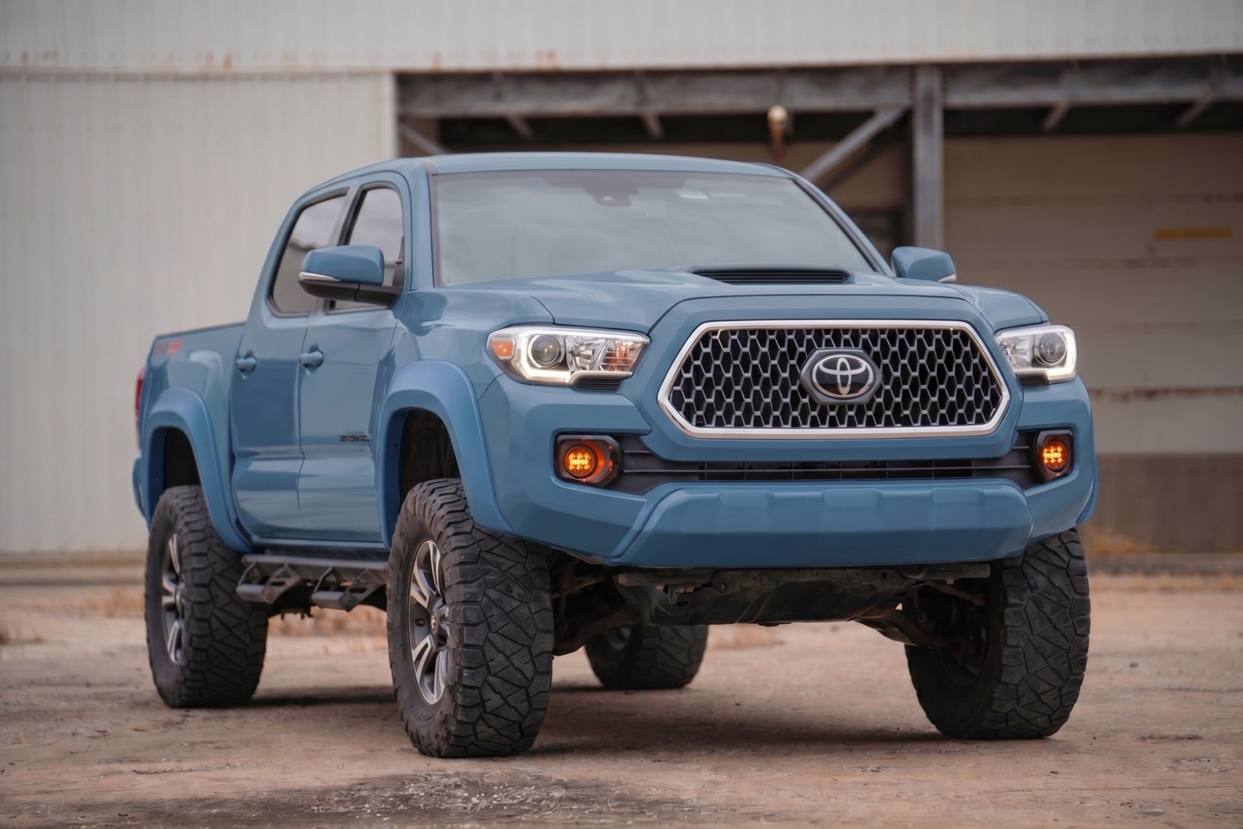 Sport Fender Flares | 8W2 Cavalry Blue | Toyota Tacoma 2WD/4WD (2016-2023) — view 4
