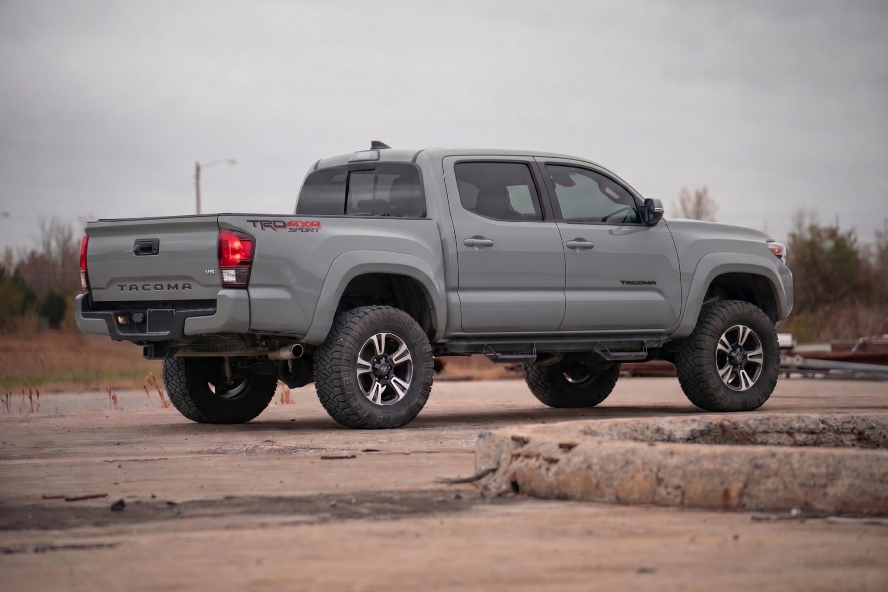 Sport Fender Flares | 1H5 Cement | Toyota Tacoma 2WD/4WD (2016-2023) view 6