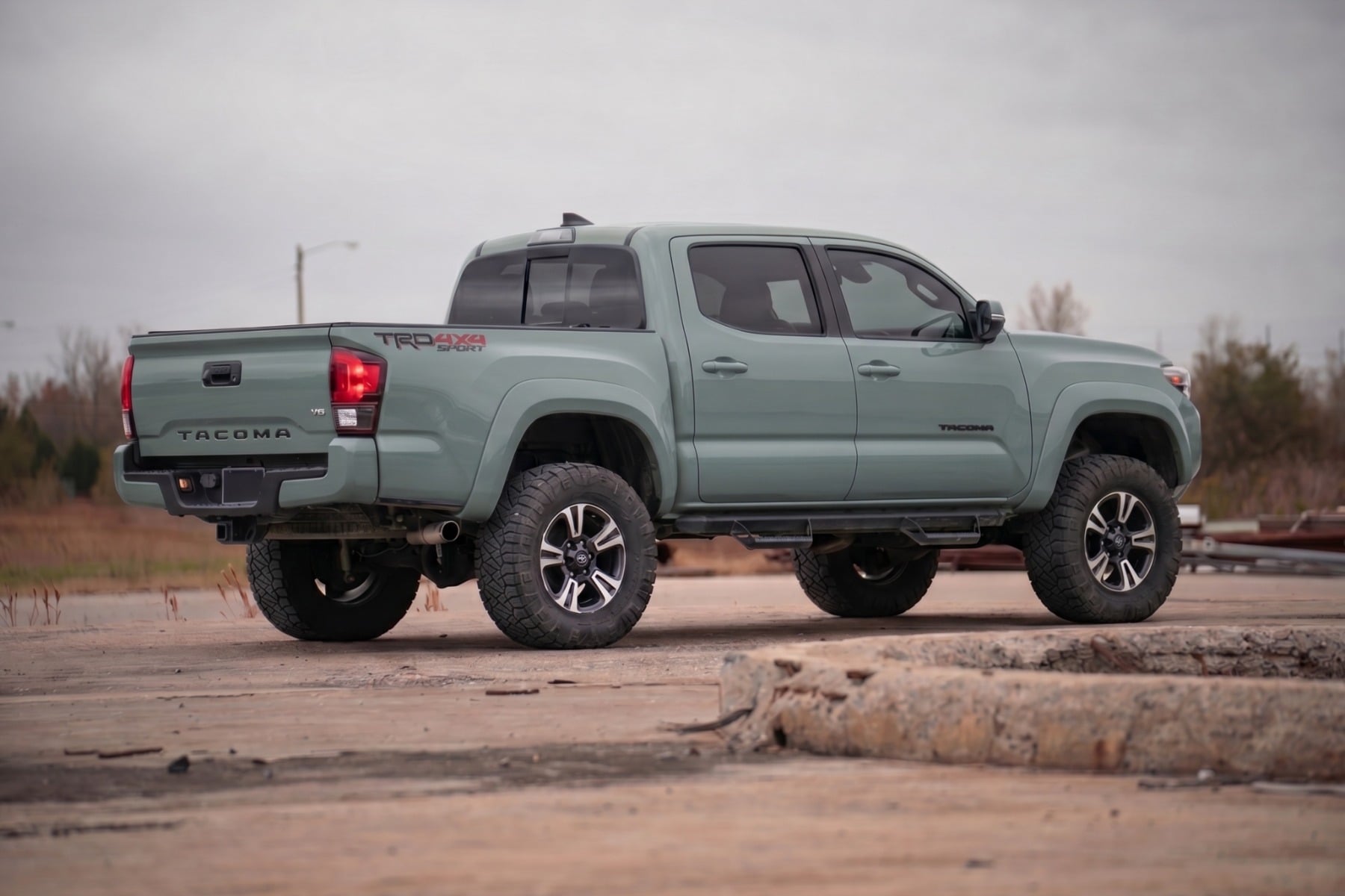 Sport Fender Flares | 6X3 Lunar Rock | Toyota Tacoma 2WD/4WD (2016-2023) view 6