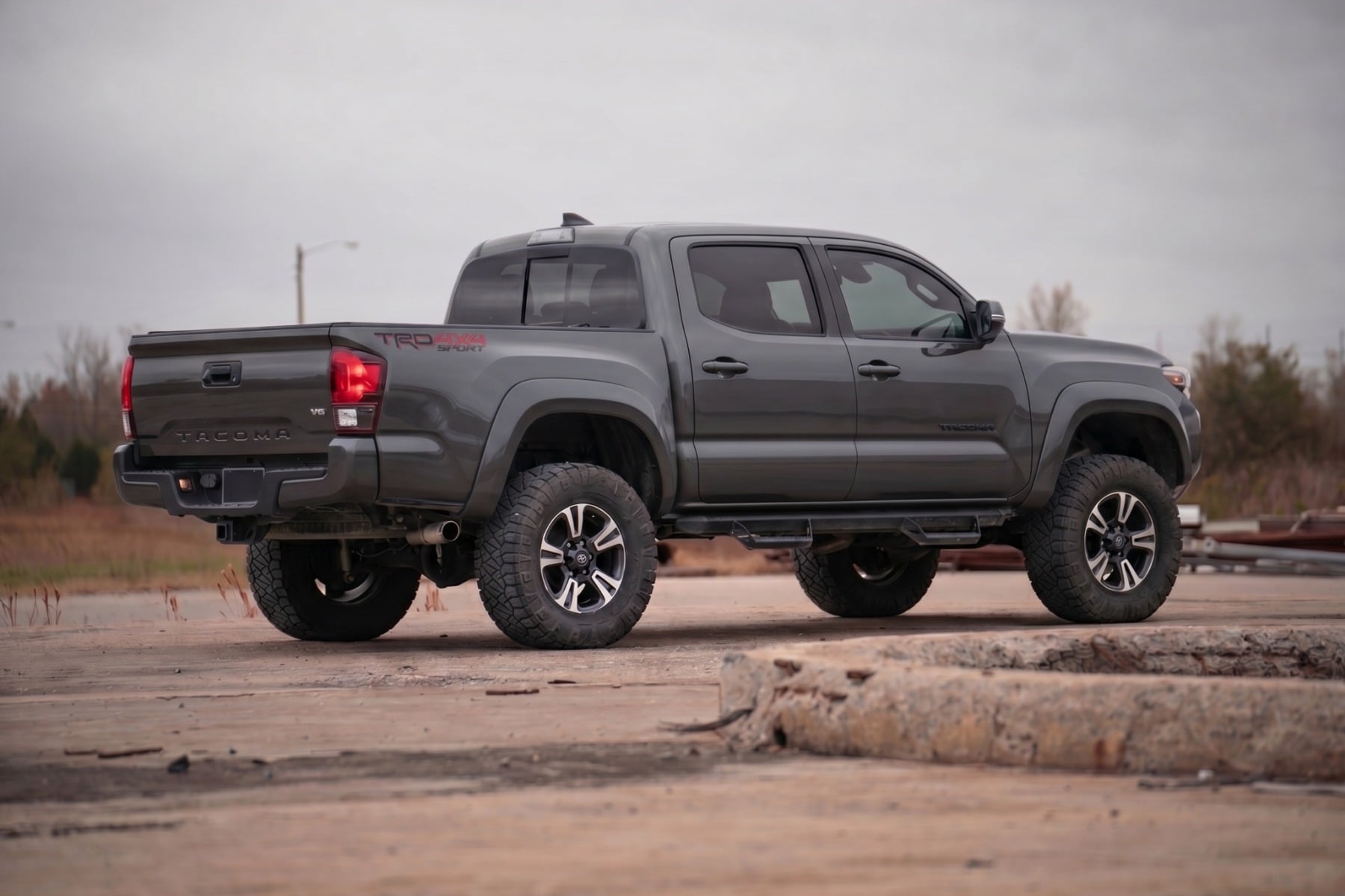 Sport Fender Flares | 1G3 Magnetic Grey | Toyota Tacoma 2WD/4WD (2016-2023) view 6