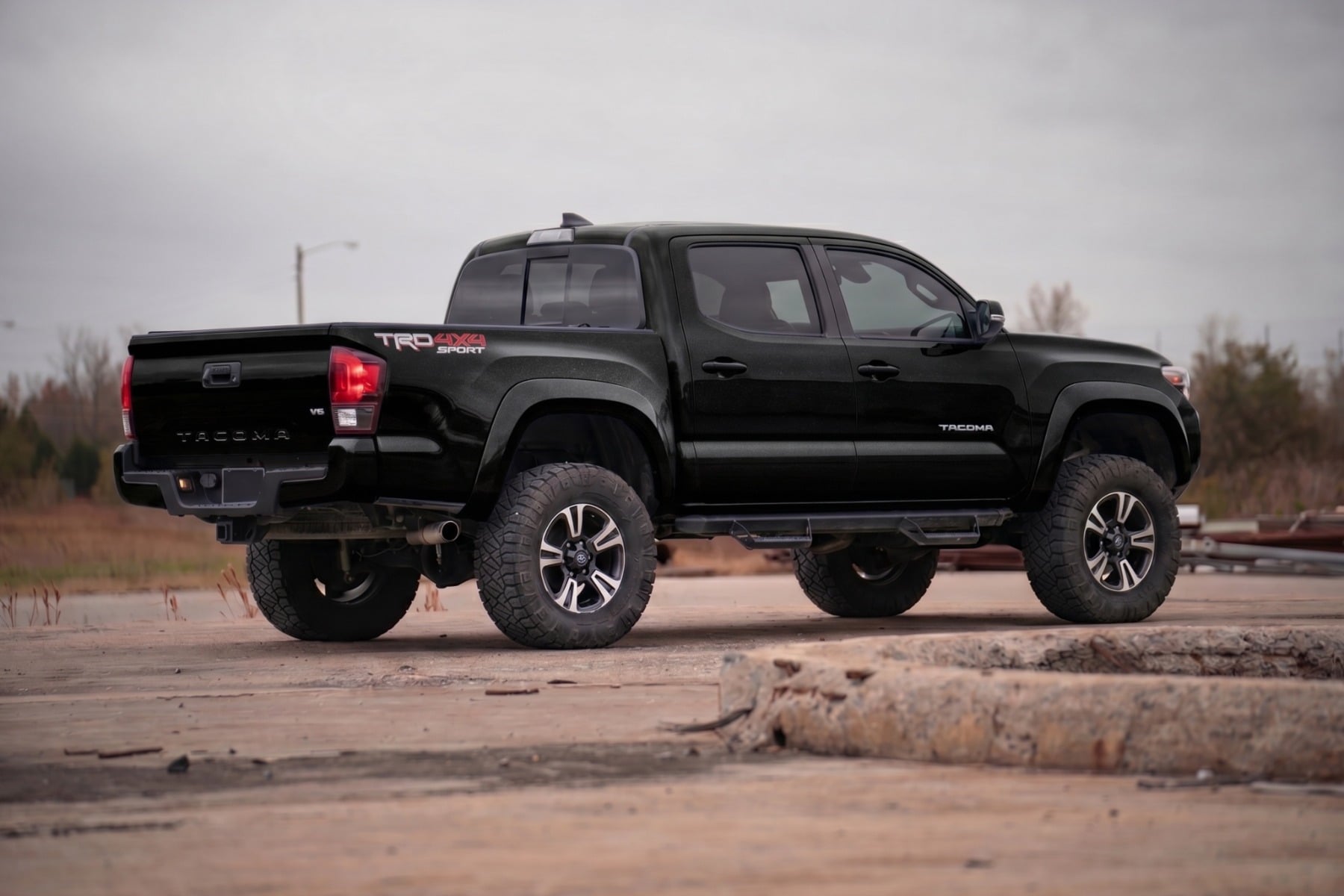 Sport Fender Flares | 218 Midnight Black Metallic | Toyota Tacoma (16-23) view 6