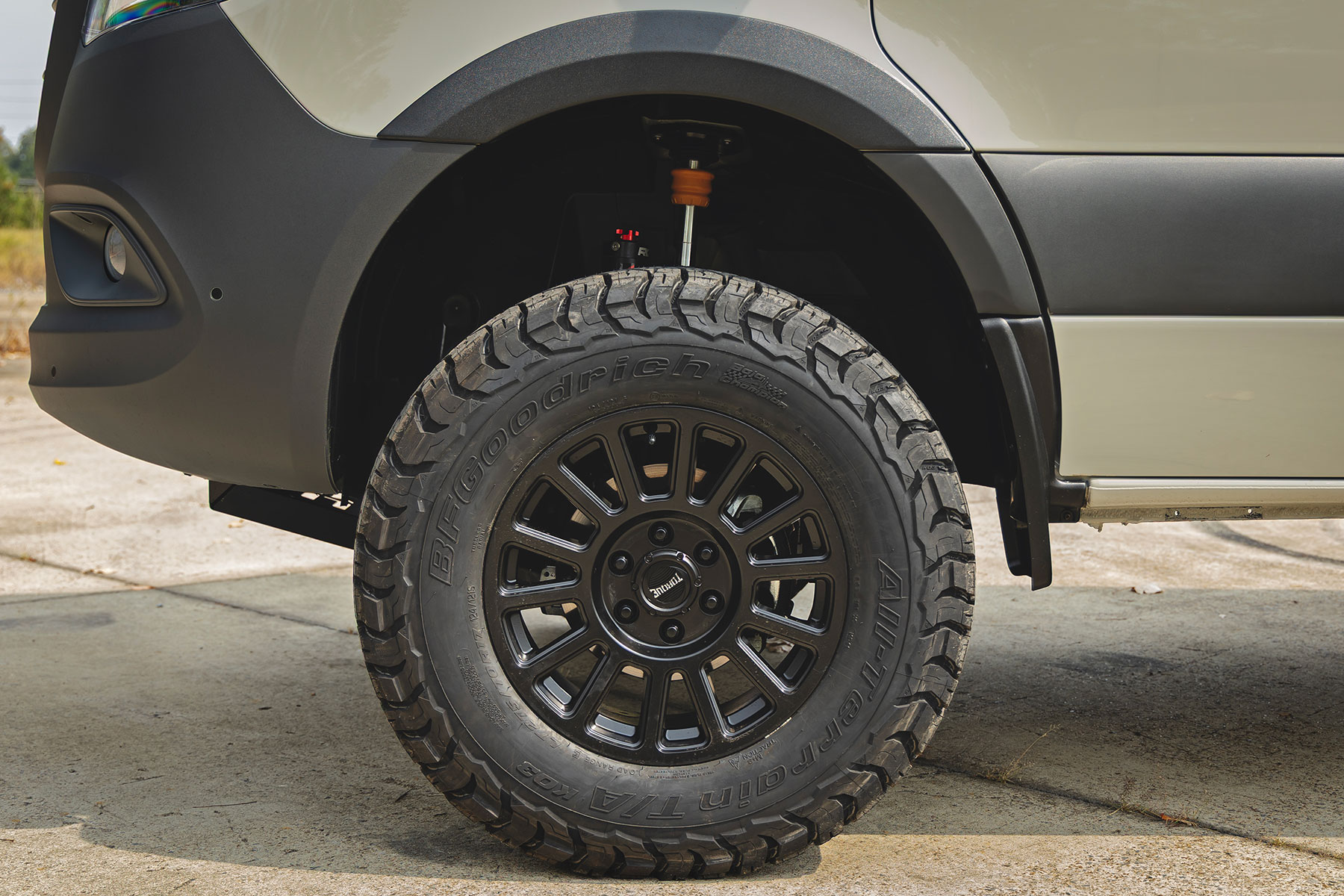 Tire Clearance Kit | Mercedes-Benz Sprinter 2500/Sprinter 3500XD  (2019-2026) — view 4