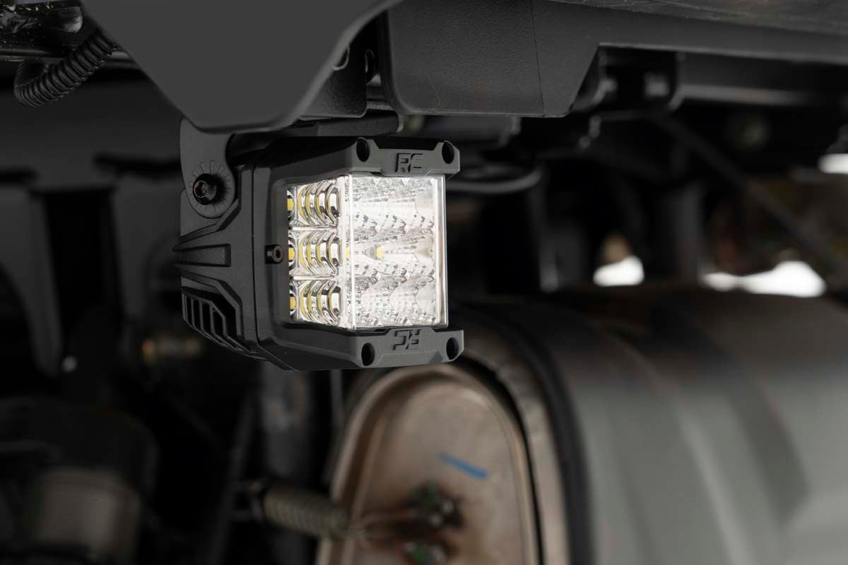 LED Light Kit | Under Bed Mount | 2" Chrome Pair | Wide Angle | Polaris General XP 4 1000 — view 4