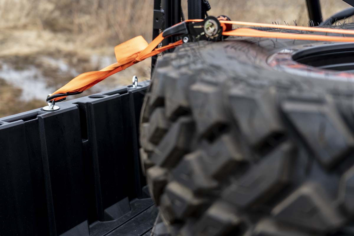 Bed Tie Down Kit | 1" Diameter | 5 Pieces | Polaris RZR XP 1000/RZR XP 4 1000 view 2