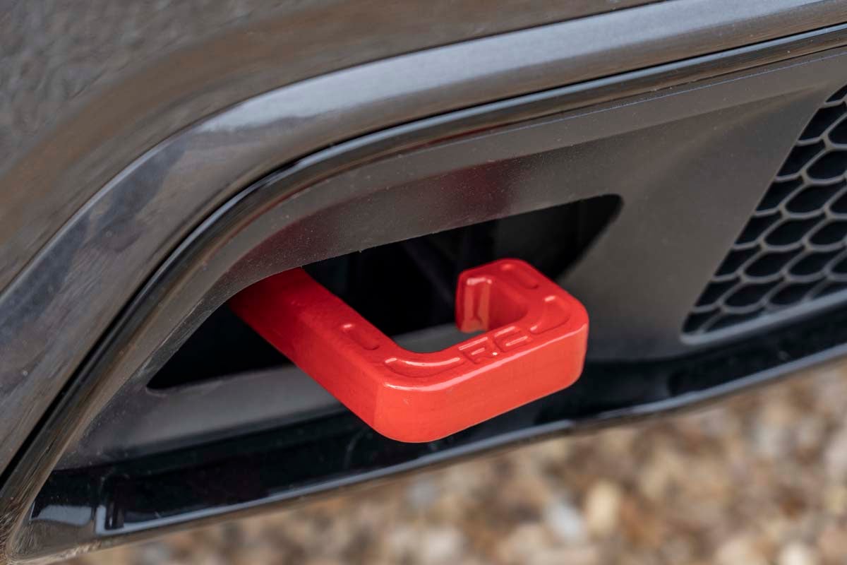 Tow Hooks | Forged | Red | Jeep Grand Cherokee 2WD/4WD (2015-2022) — view 5