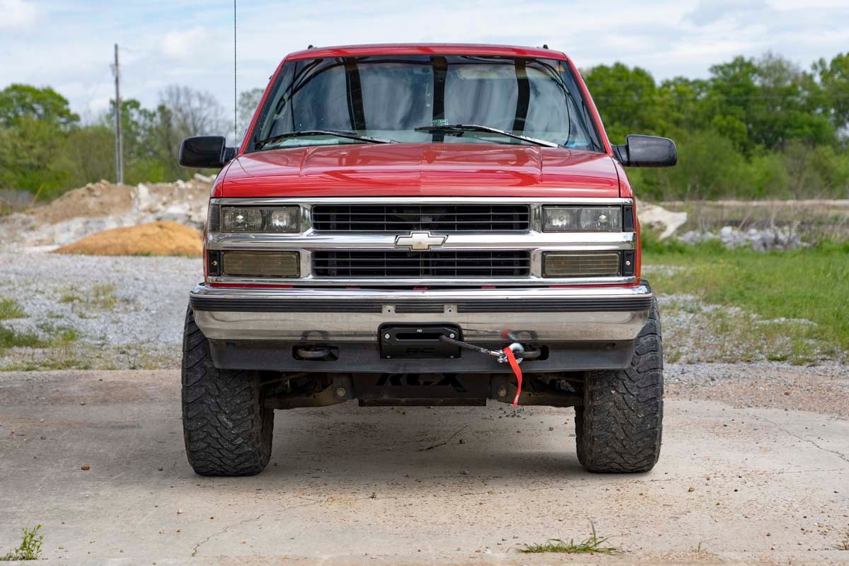 Hidden Winch Mounting Plate | Chevy C1500/K1500 Truck & SUV 4WD (1988-1999) — view 4