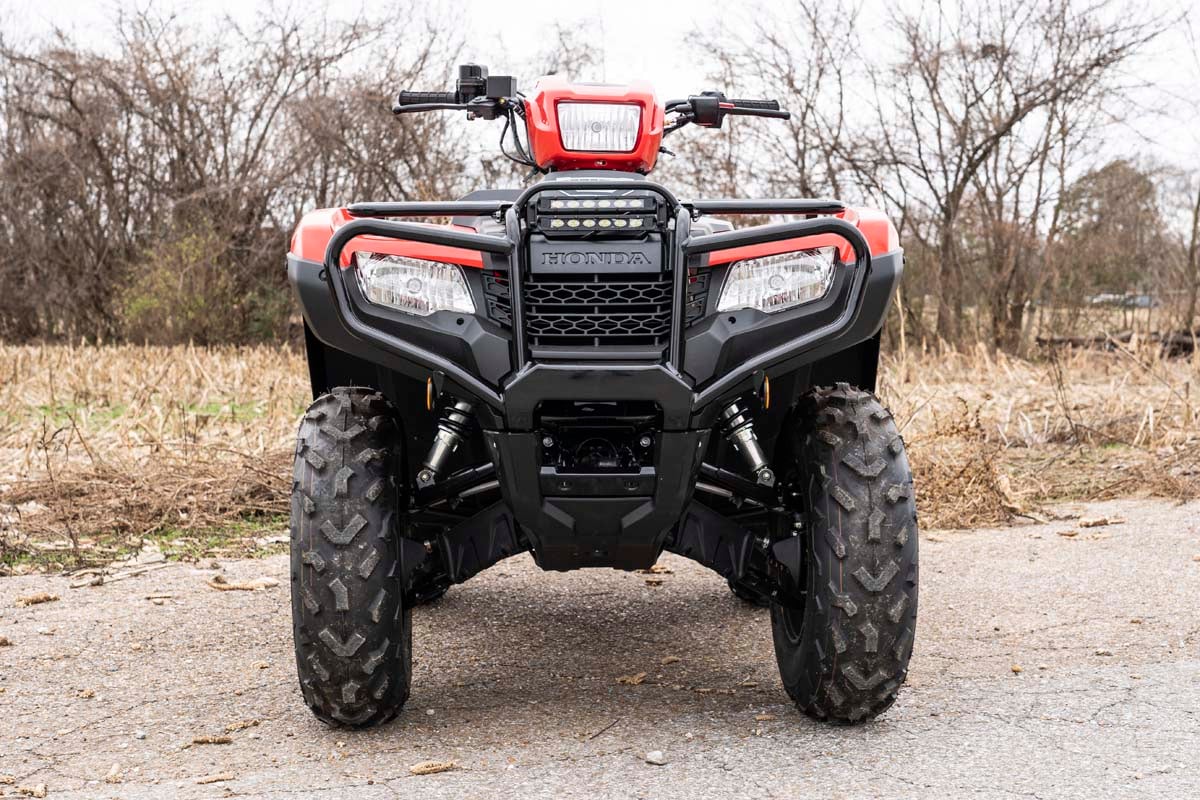 6" LED Light Kit | Bumper Mount | Honda Foreman 500 — view 3