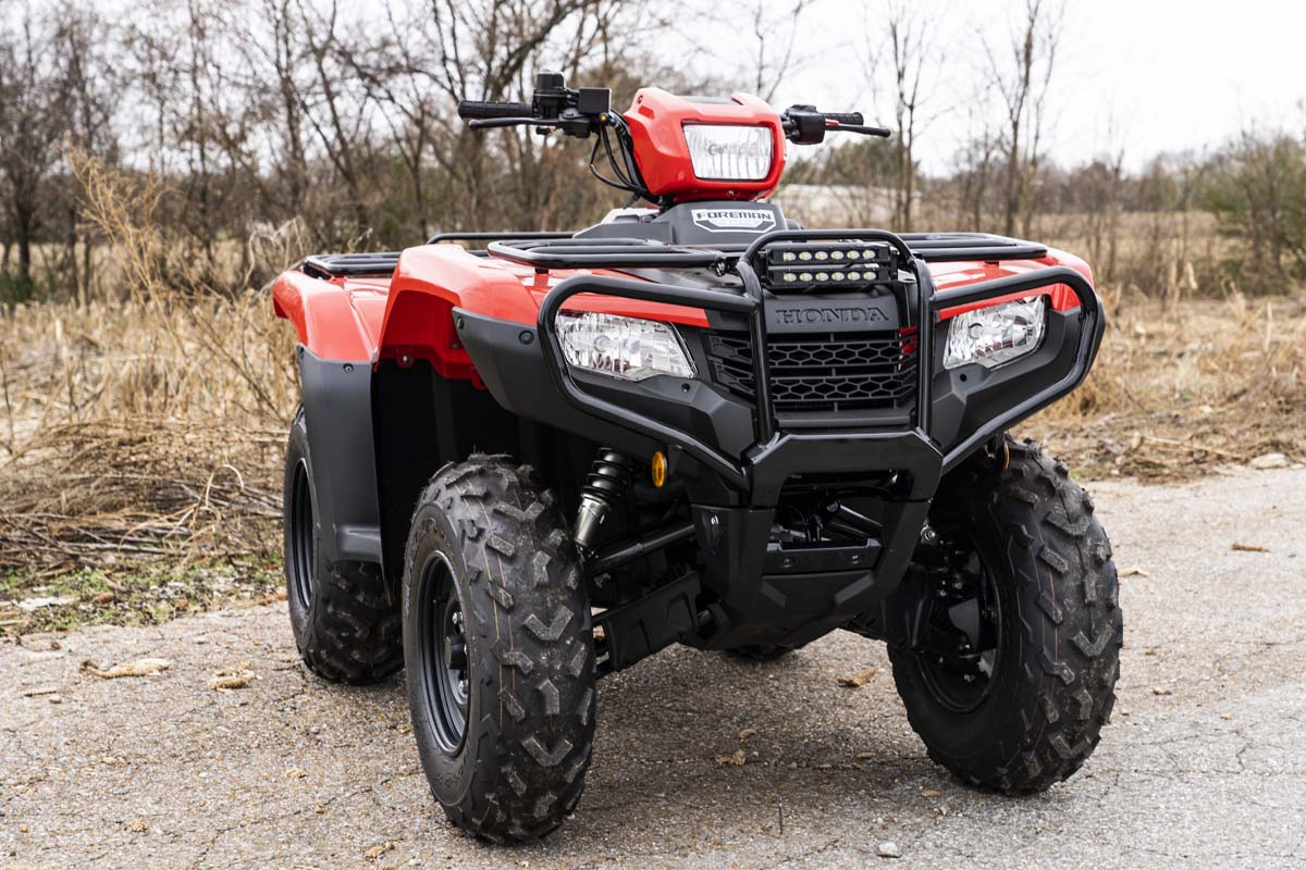 6" LED Light Kit | Bumper Mount | Honda Foreman 500 — view 6