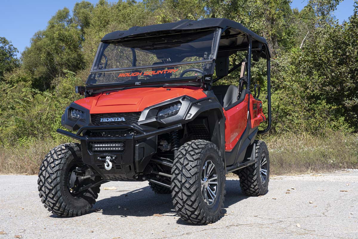 LED Light Kit | Cage Mount | 2" Black Pair | Honda Pioneer 1000 — view 3