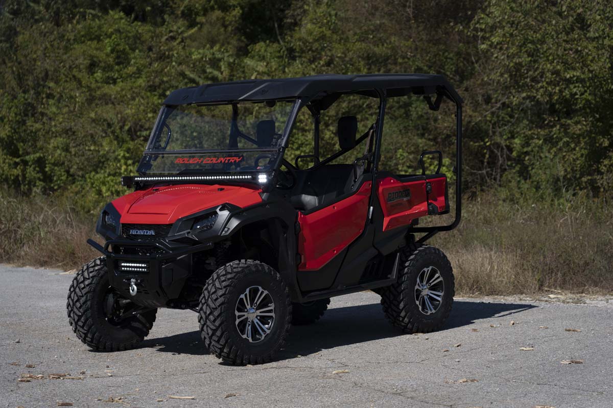 LED Light Kit | Cage Mount | 2" Black Pair | Honda Pioneer 1000 — view 4