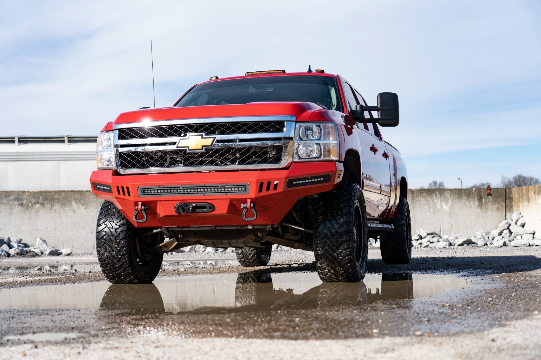 3.5 Inch Lift Kit | Knuckle | w/ Overloads | Chevy/GMC 2500HD/3500HD (11-19) view 3