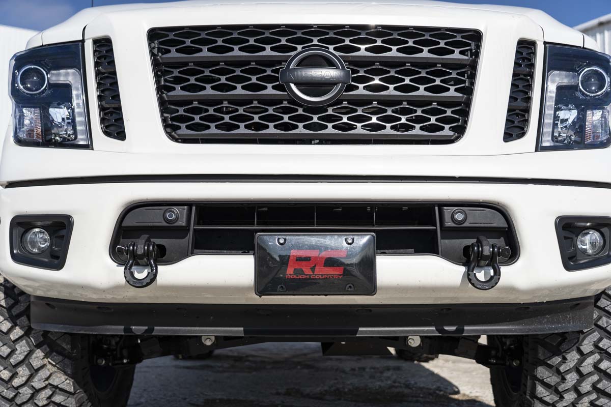 Tow Hook Brackets | D-Ring Combo | Nissan Titan 2WD/4WD (2017-2024) — view 3