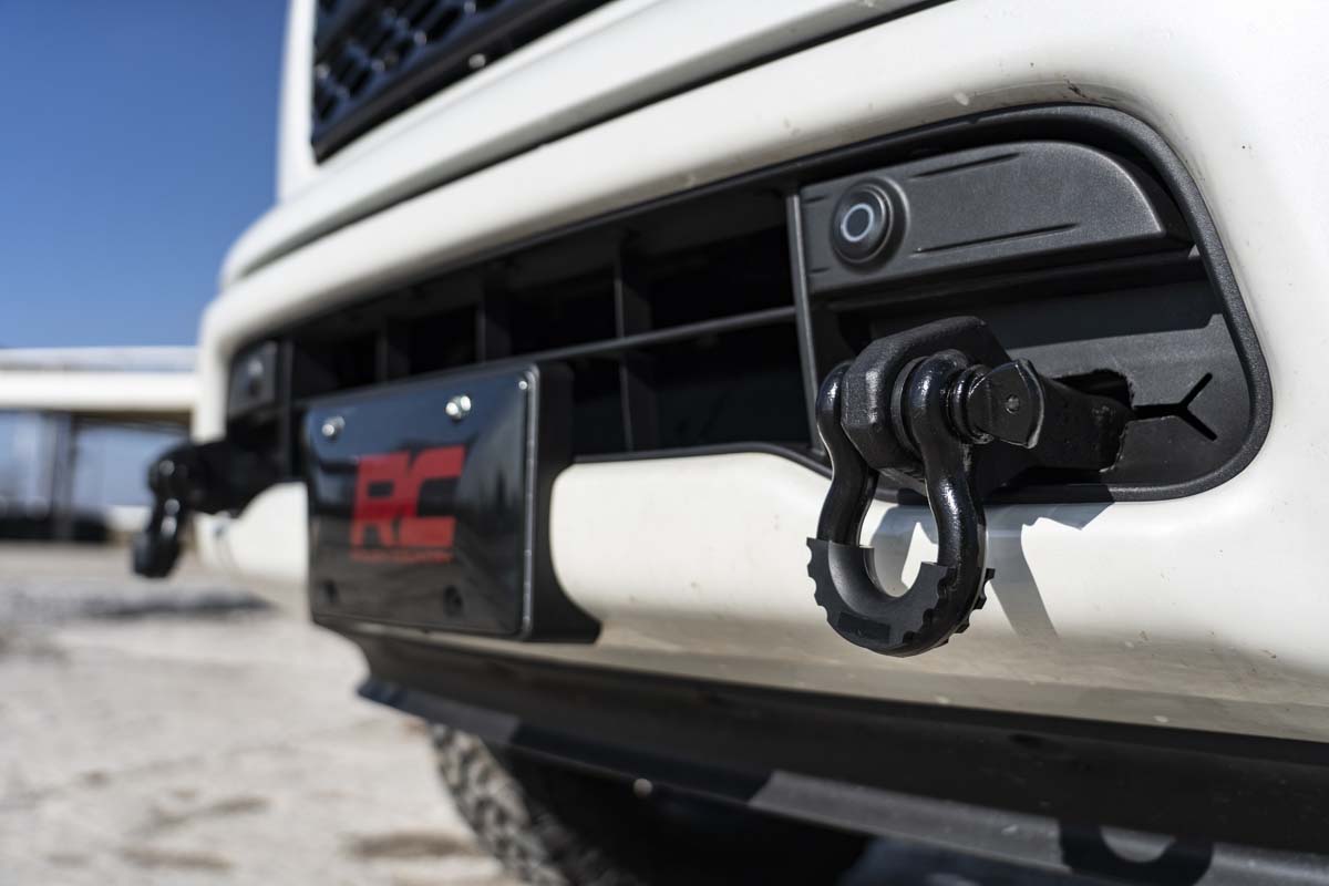 Tow Hook Brackets | D-Ring Combo | Nissan Titan 2WD/4WD (2017-2024) — view 2