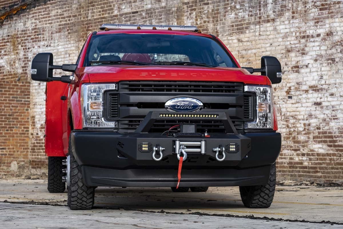EXO Winch Mount Kit | Ford F-250/F-350 Super Duty 2WD/4WD (2017-2020) — view 3