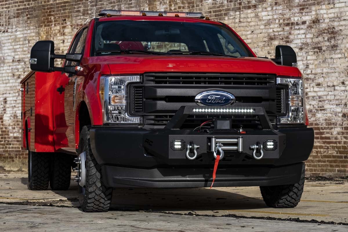 EXO Winch Mount Kit | Ford F-250/F-350 Super Duty 2WD/4WD (2017-2020) — view 4