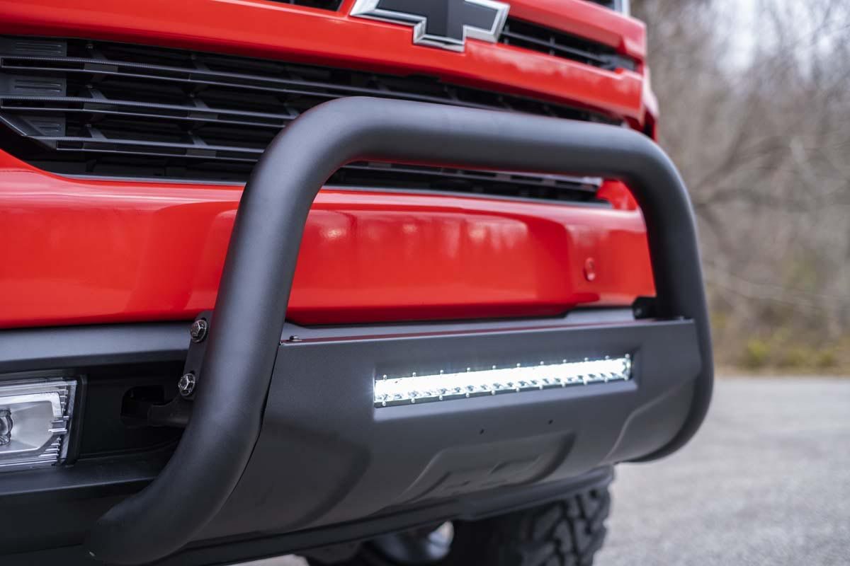 Black LED Bull Bar | Chevy Silverado 1500 2WD/4WD (2019-2022) 2