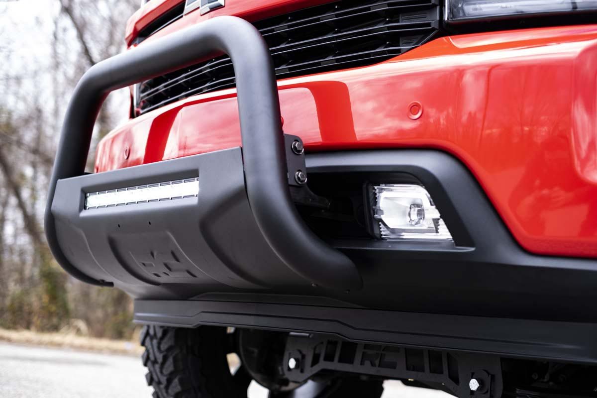 Black LED Bull Bar | Chevy Silverado 1500 2WD/4WD (2019-2022) 4