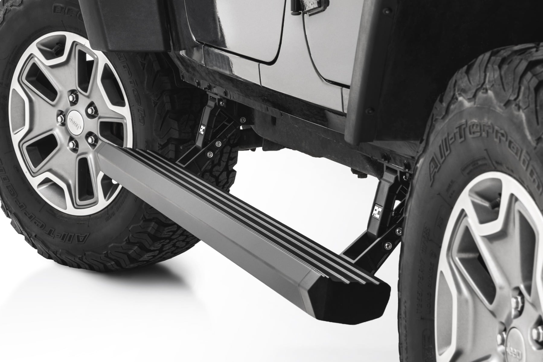 Power Running Boards | 4 Door | Jeep Wrangler Unlimited 2WD/4WD (2007-2018)