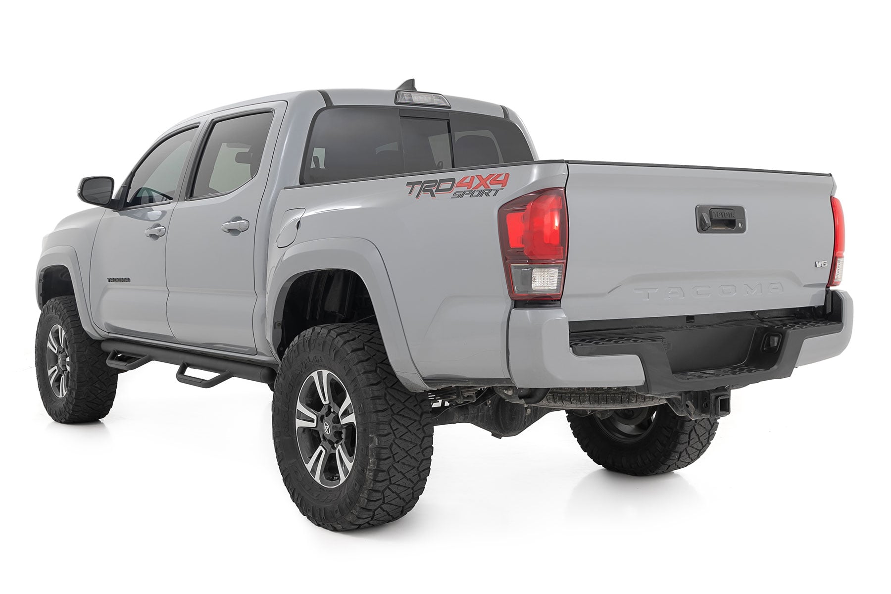 Nerf Steps | Cab Length | Crew Cab | 5' Bed | Toyota Tacoma 2WD/4WD (05-23) — view 2