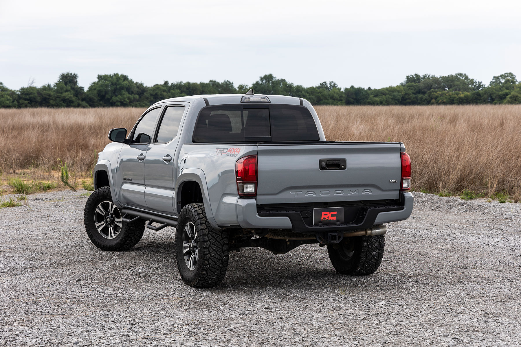 Nerf Steps | Cab Length | Crew Cab | 5' Bed | Toyota Tacoma 2WD/4WD (05-23) — view 6