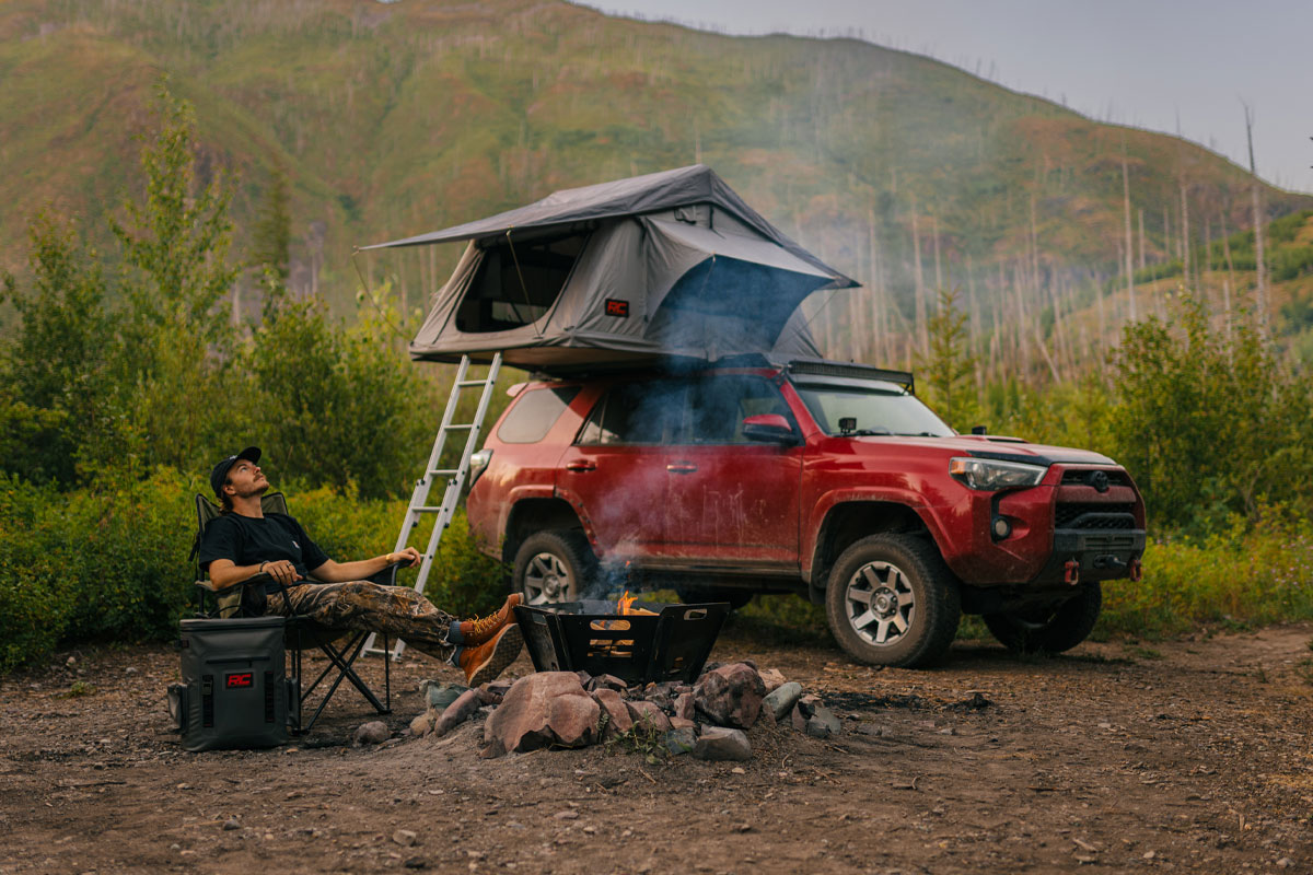 Roof Top Tent | Rack Mount | 12 Volt Accessory & LED Light Kit — view 6