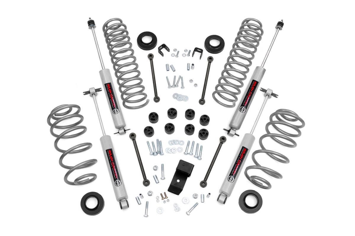 3.25 Inch Lift Kit Jeep Wrangler TJ (03-06)/Wrangler Unlimited (04-06)