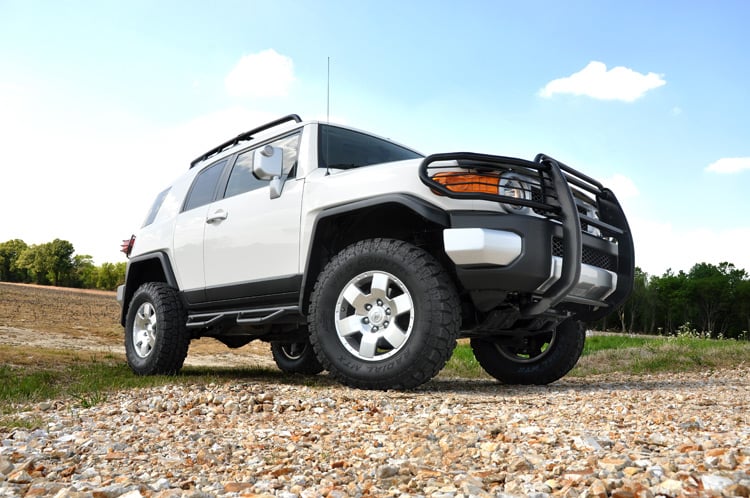 3 Inch Lift Kit | Red Spacers | Toyota 4Runner (03-09)/FJ Cruiser (07-14) view 4