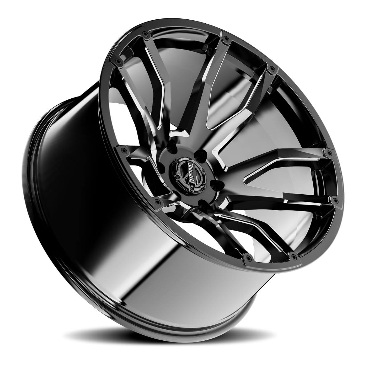 Torque Impact | Gloss Black w/Milled Accents | 20x9 | 6x135 | -12mm 2