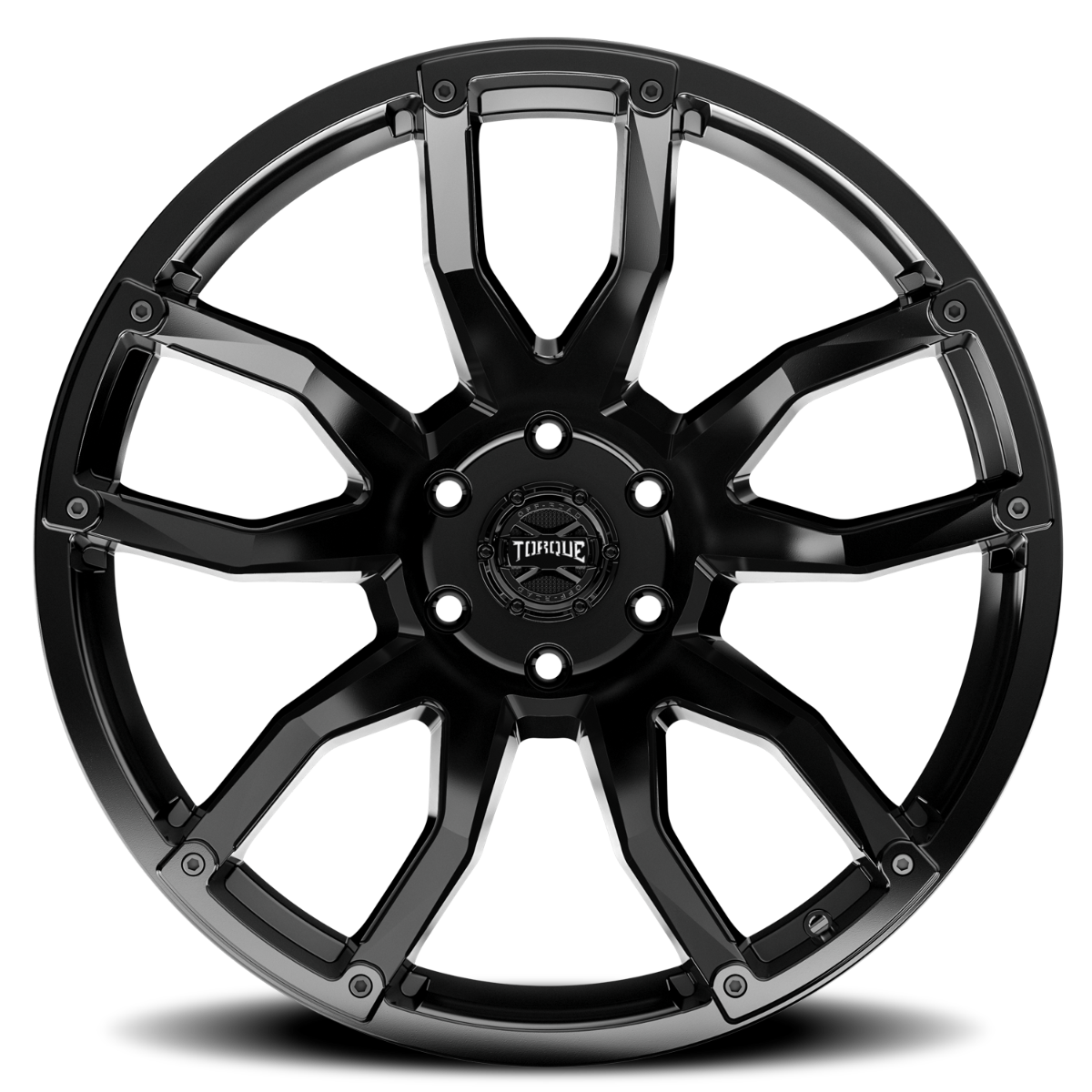 Torque Impact | Satin Black | 20x9 | 6x5.5 | -12mm | Rough