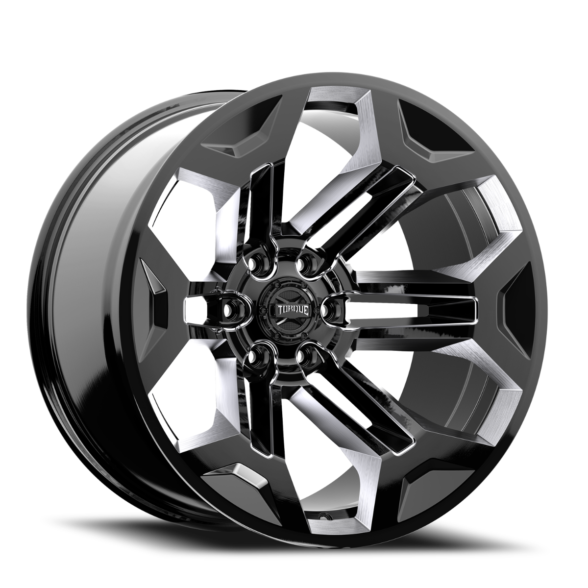 Torque Pulse | Gloss Black | 20x9 | 6x5.5 | 0mm | Rough Country