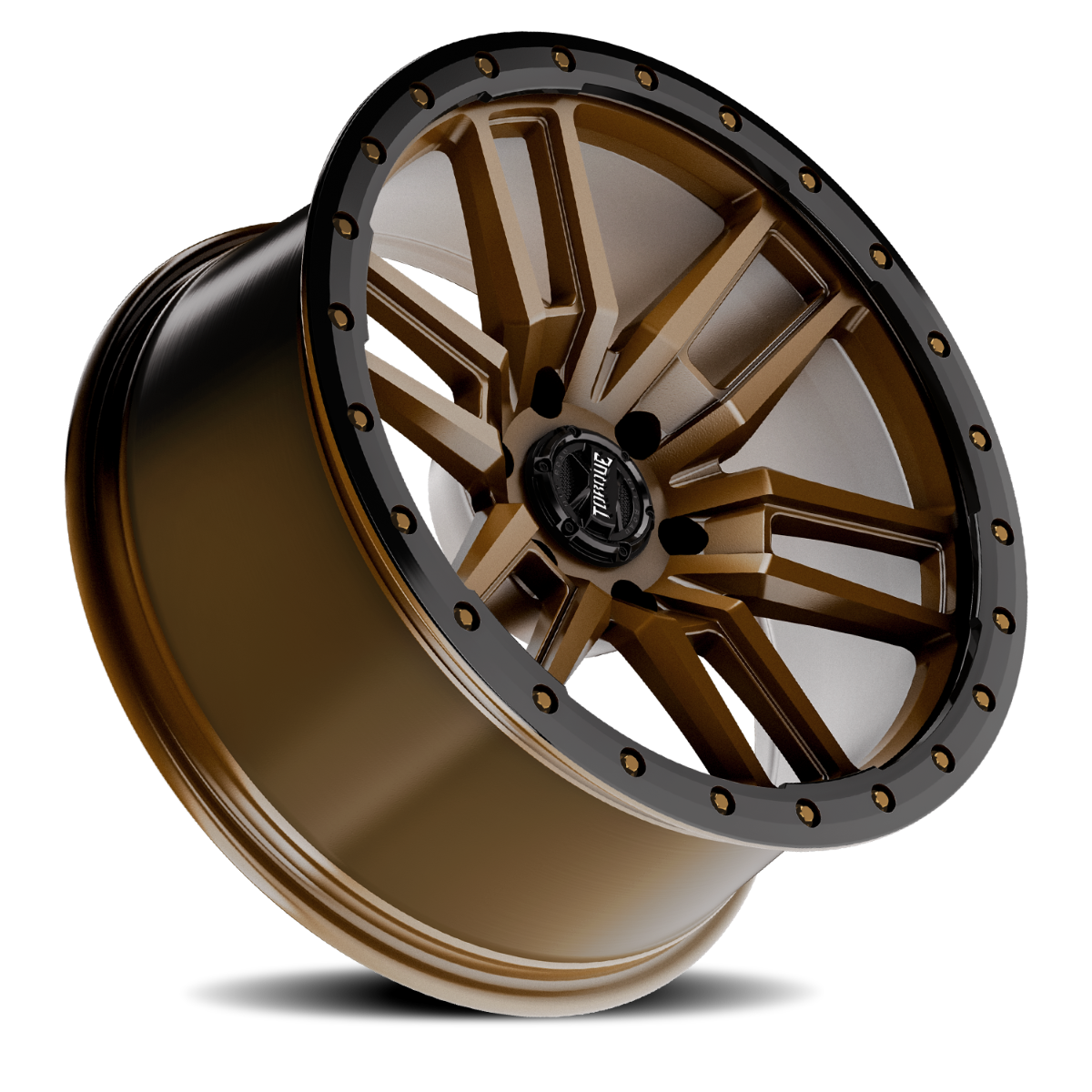 Torque Pritchett | Bronze w/Black Lip | 20x9 | 6x135 | -12mm view 4