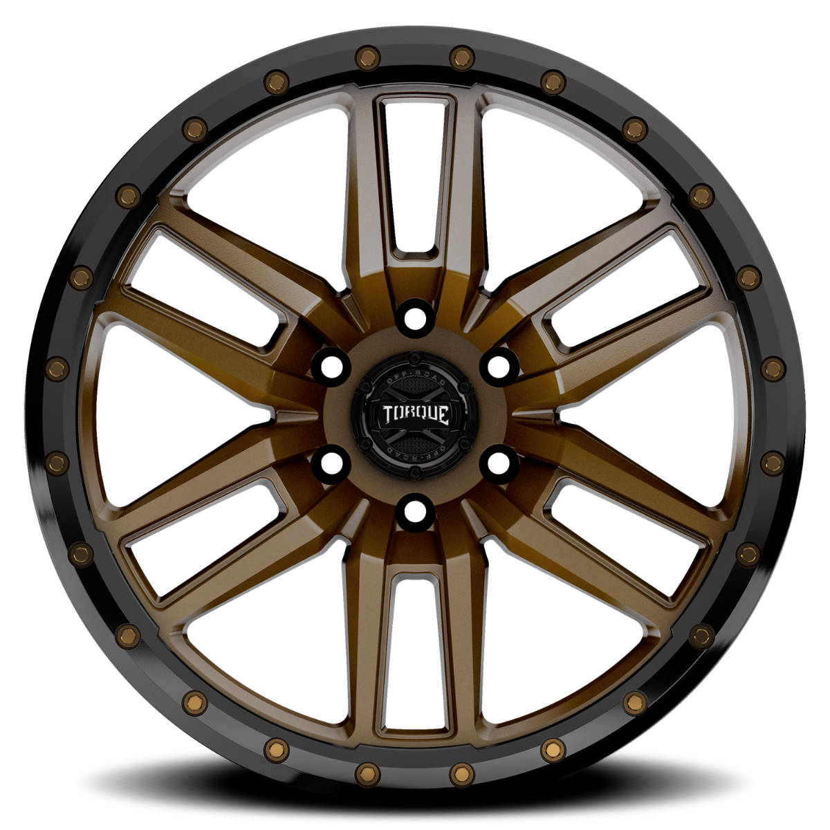 Torque Pritchett | Bronze w/Black Lip | 20x9 | 6x135 | -12mm