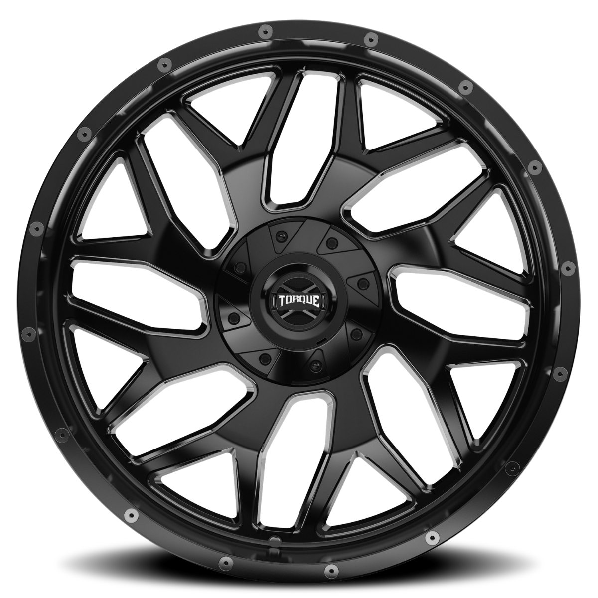 Torque Vortex | Satin Black | 20x9 | 6x5.5/6x135 | -12mm 4