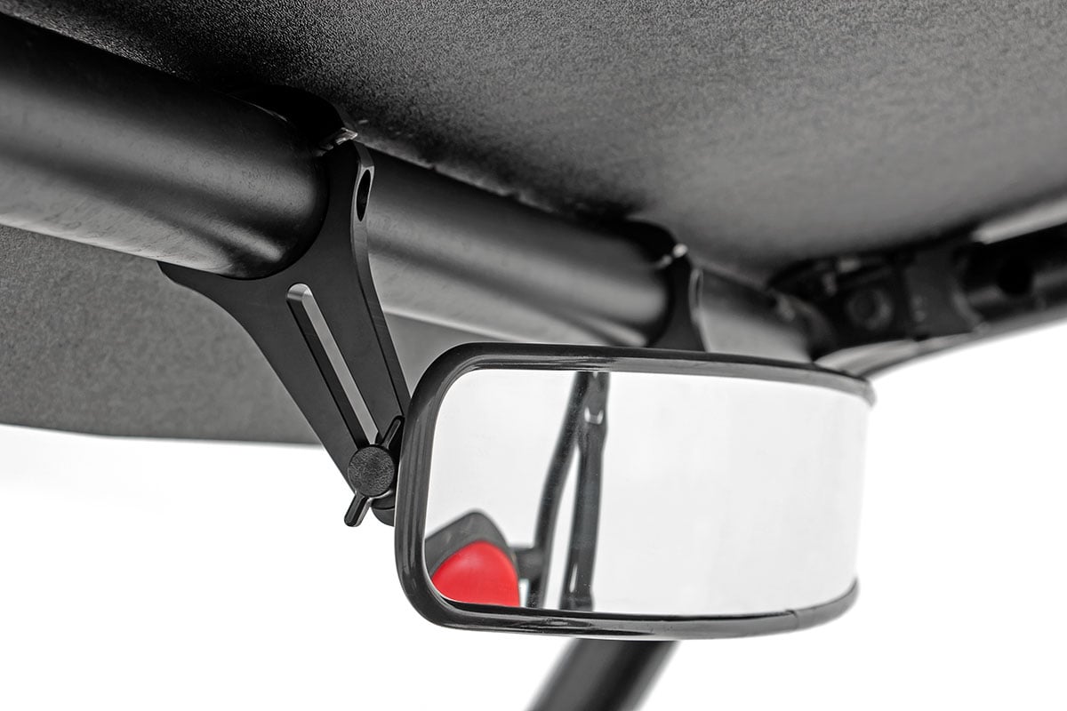 UTV Rear View Mirror | Convex | 17" x 3" | 1.75" Mount β view 2