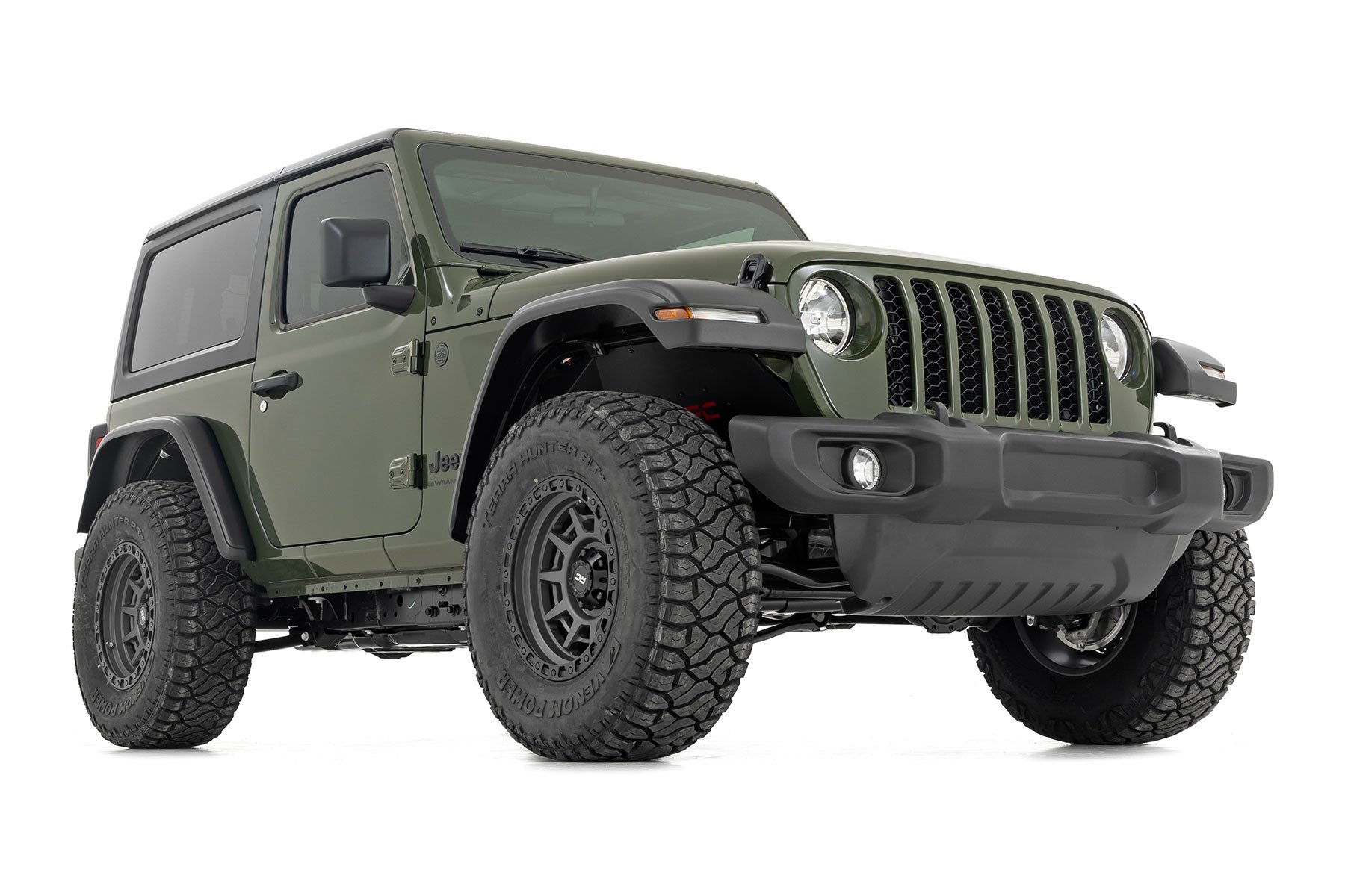 3.5 Inch Lift Kit | C/A Drop | Front D/S | M1R | Jeep Wrangler JL 4WD (24-26) — view 2