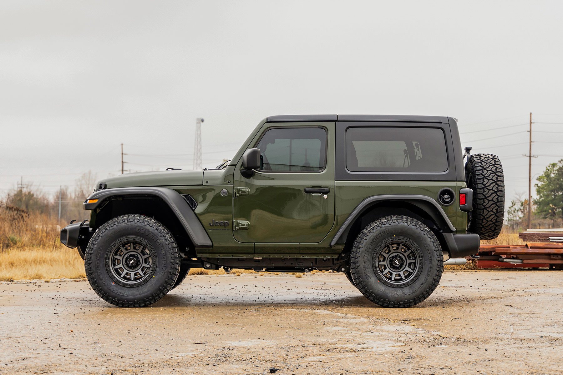 3.5 Inch Lift Kit | C/A Drop | Front D/S | M1R | Jeep Wrangler JL 4WD (24-26) — view 6