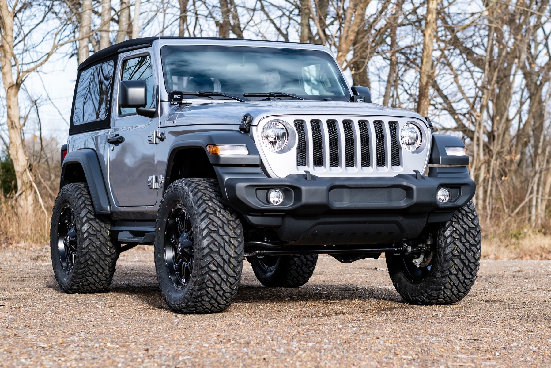 3.5 Inch Lift Kit | Adj Lower | FR D/S | Jeep Wrangler JL 4WD (2024-2026) view 3