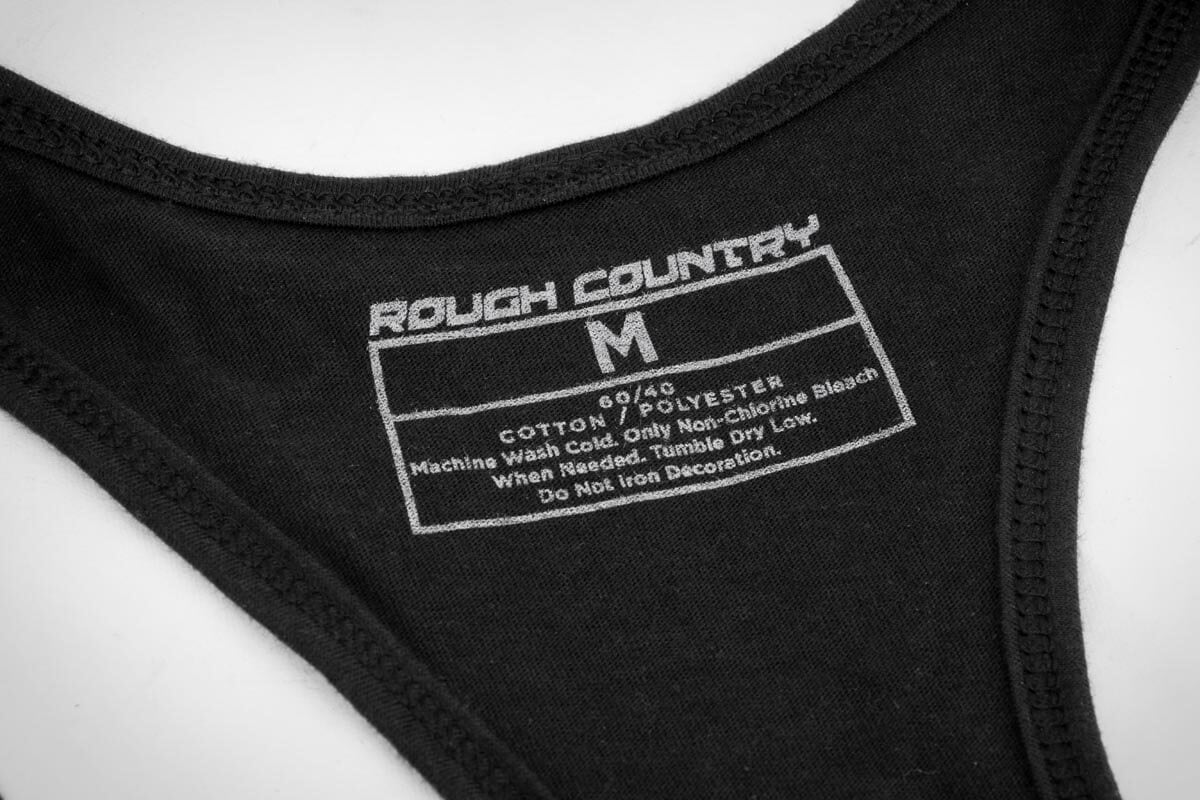 Rough Country Tank Top | Women Fts | Black | MD view 3