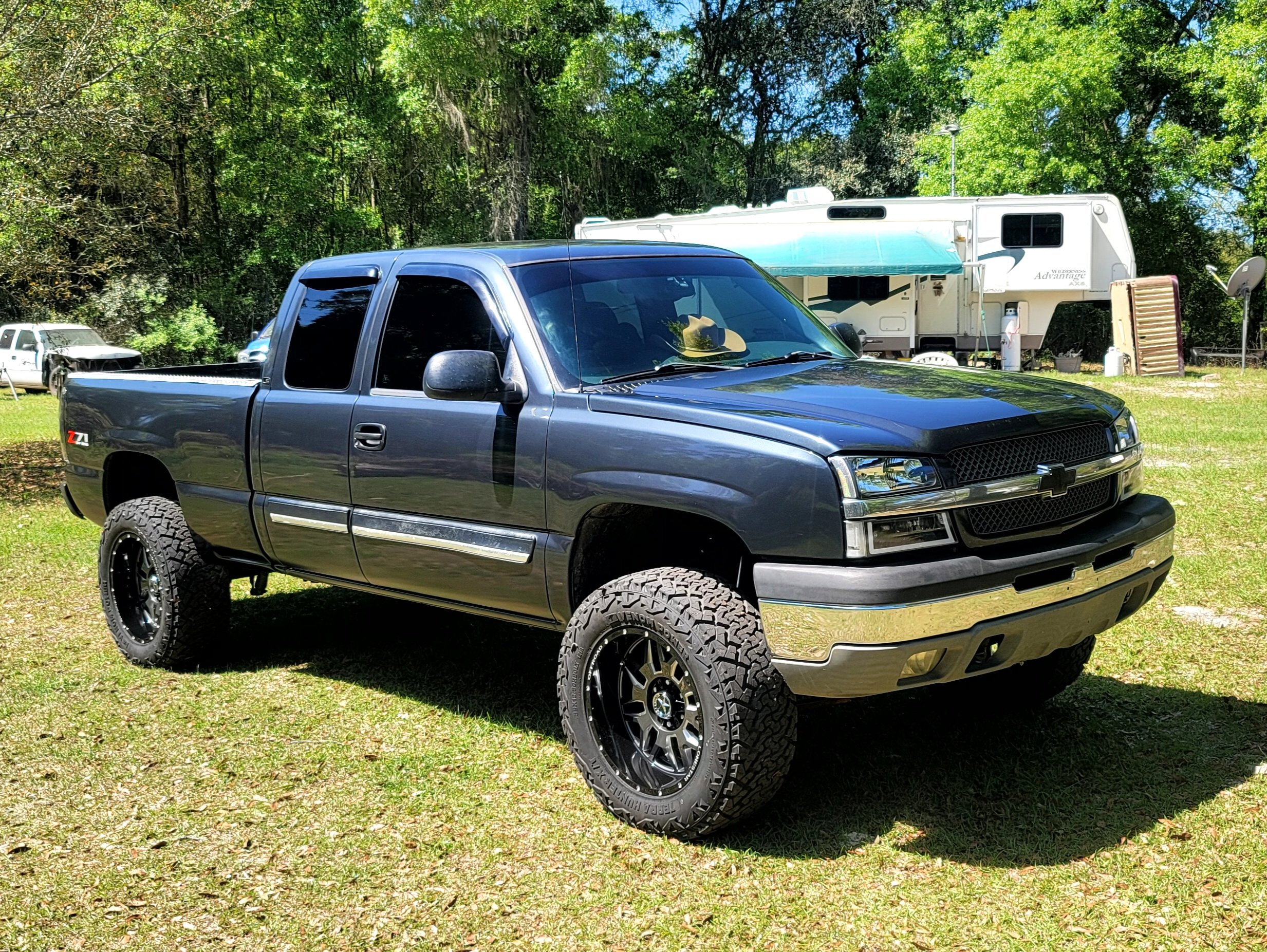 3 Inch Lifted 2003 Chevy Silverado 1500 4WD Customer Build by Mary | |  Rough Country