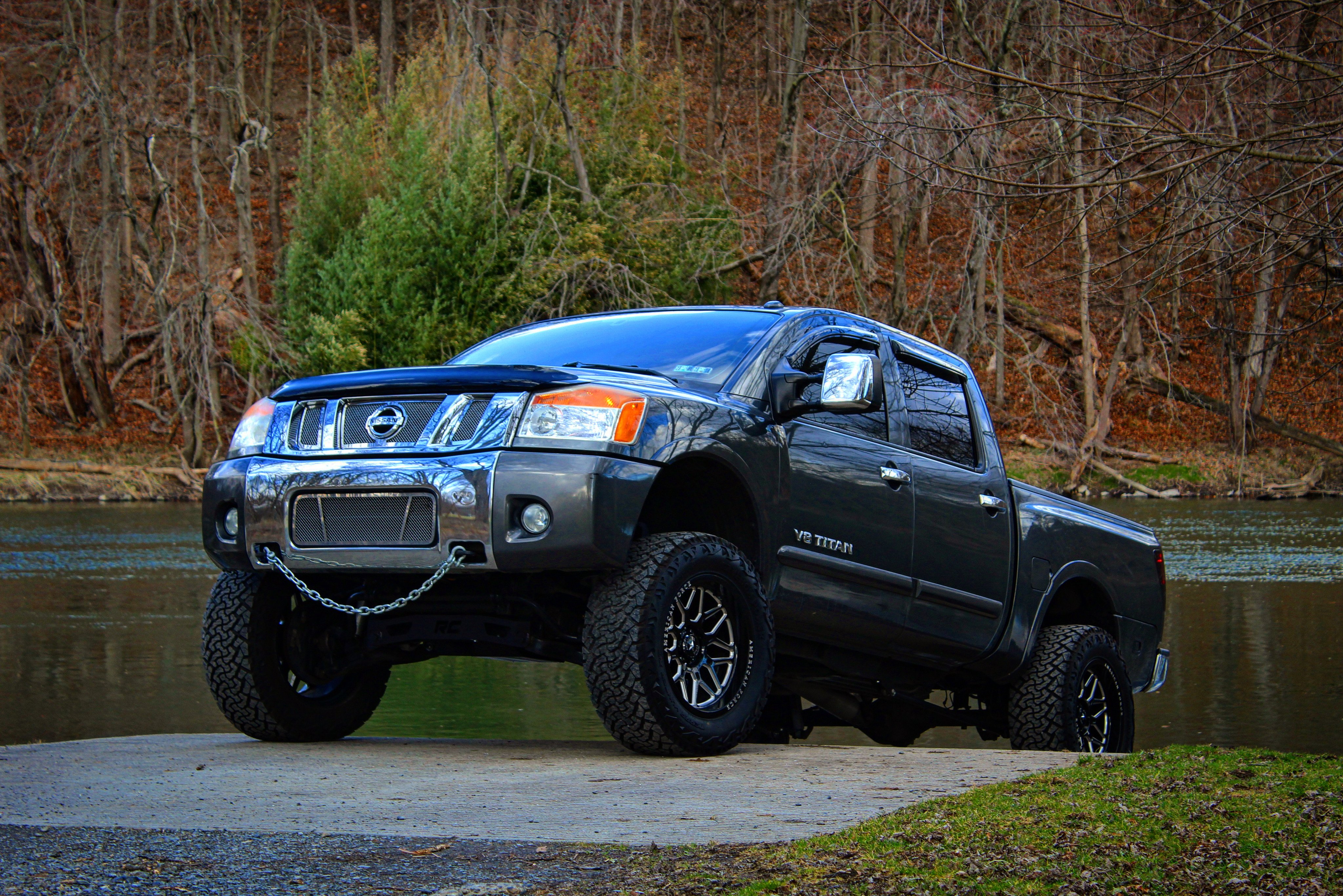 6 Inch Lifted 2011 Nissan Titan 4WD Customer Build by Hunter