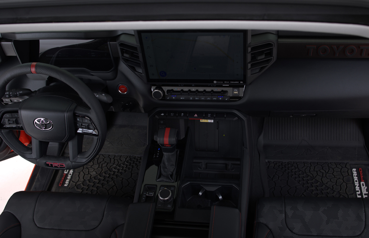 Interior truck