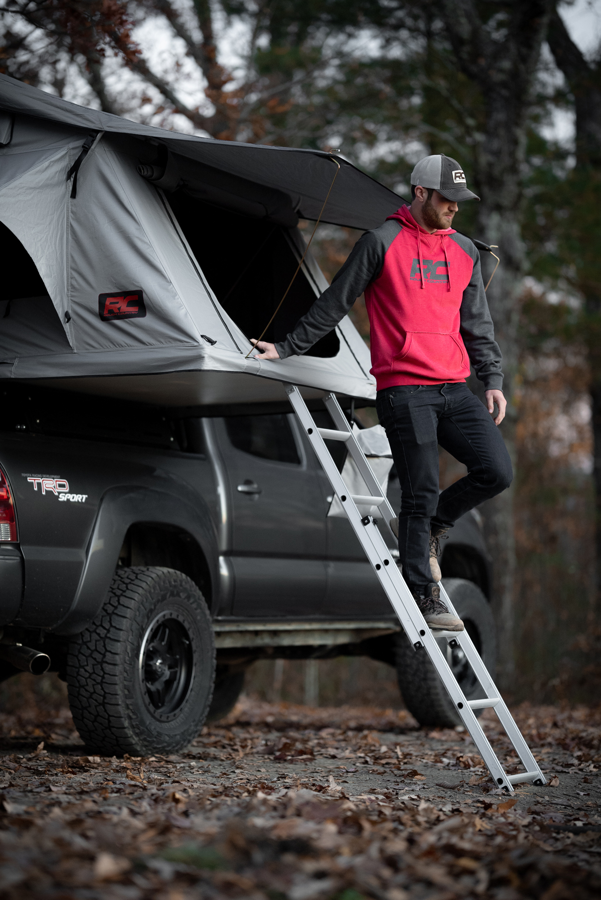 Overlanding, roof top tent, roof rack